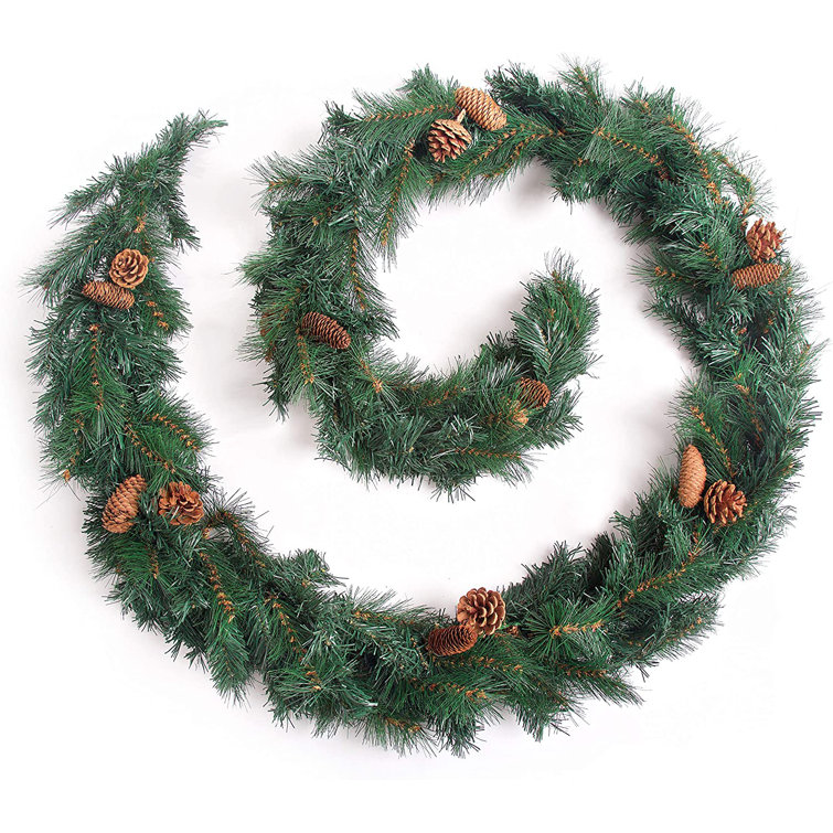The Seasonal Aisle 270Cm Faux Garland Wayfair.co.uk